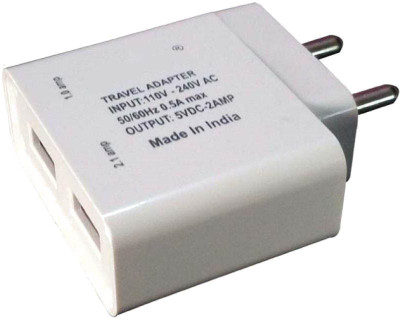 

Foyab 2.0 and 1.0 Dual Port Mobile Charger(White)