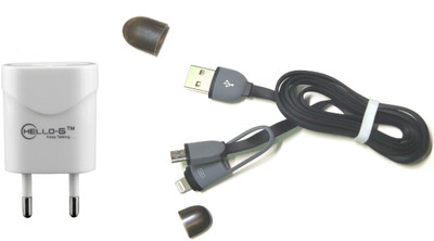 

Hello-G Z001001 Mobile Charger(Grey, White)