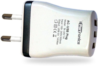 

Portronics POR 329 Mobile Charger(White)