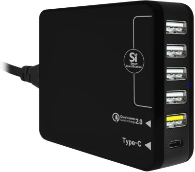 

Amzer 6 Port USB Mobile Charger(Black)