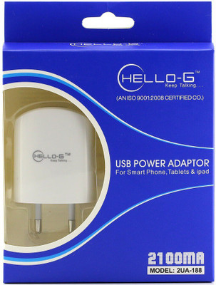 Hello-G 2UA-188 Mobile Charger(White)