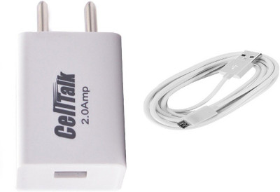 

CELLTALK 2 Amp Fast Mobile Charger(White)