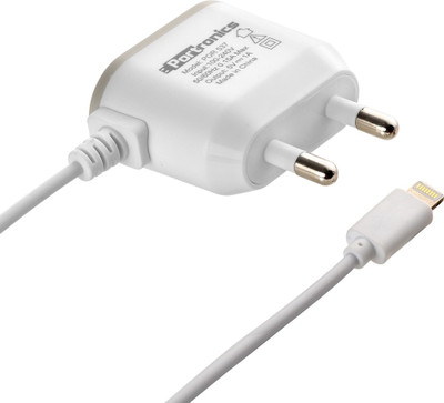 

Portronics AC USB Adapter (With Lighting Cable) POR 537 Mobile Charger(White)