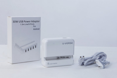 

U-Verse U-01 (ANDROID) Mobile Charger(White)