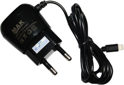 

MAK 1A iPh-5 Mobile Charger(Black)