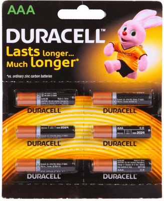 

Duracell Battery - AAA MN2400-LR03(Black, Copper)