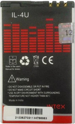 

Intex Mobile Battery For 4u Nokia Battery