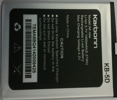

Karbonn A 6 New Battery