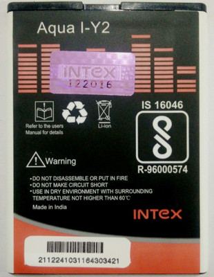 

Intex Battery - I-Aqua Y2(Black)
