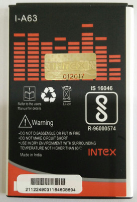 

Intex I-A63(Intex Cloud I6) Battery