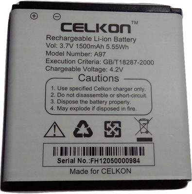 Celkon Mobile Battery For A97 MOBILE