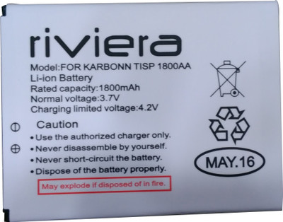 

Riviera TISP 1800AA Battery