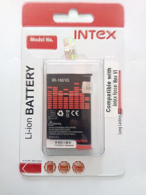 Intex Battery - intex 1801 d(red black)