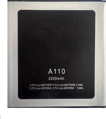 

Powersave Battery - High Backup- For Canvas 2 A110(Black, Silver)