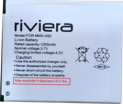 

Riviera Canvas Lite A92 Battery