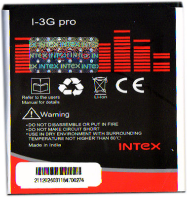 

Intex I-3G PRO Battery