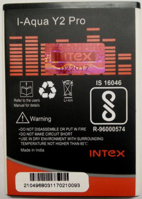 

Intex I-AQUA Y 2 PRO Battery