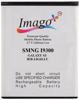 

Imago Mobile Battery For For Samsung Galaxy S3 I9300 EB-L1G6LLZ
