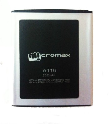 

Micromax Mobile Battery For For A116 Canvas HD