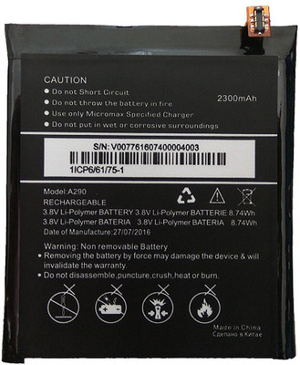 

Taaviya Stores A290 Canvas Knight Battery