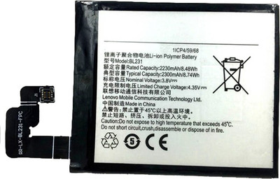 

Taaviya Stores BL-231 For Vibe X2 Battery