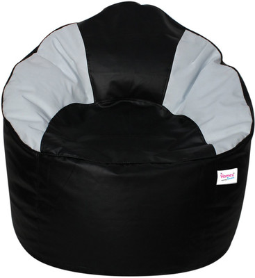 

Homez Decor XXXL Bean Bag Cover (Without Beans)(Black, White)