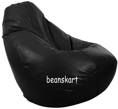 

Beanskart XXL Bean Bag Cover (Without Beans)(Black)