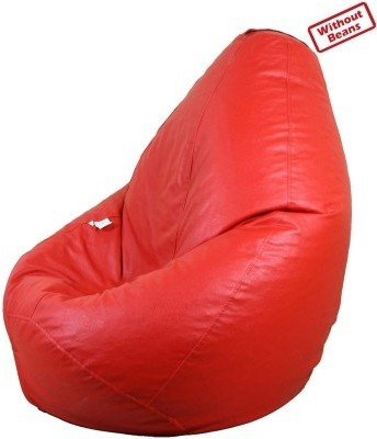 

Happy XL Bean Bag Cover (Without Beans)(Red)