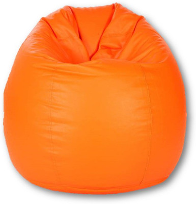 

Sudesh Handloom XL Bean Bag Cover (Without Beans)(Orange)