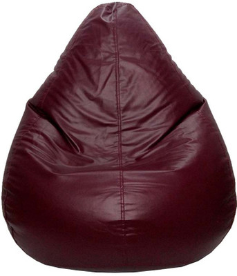 

Psygn XXL Teardrop Bean Bag Cover (Without Beans)(Brown)
