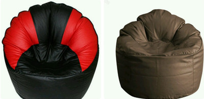 

BLUE FOX XXXL Bean Bag Cover (Without Beans)(Multicolor)