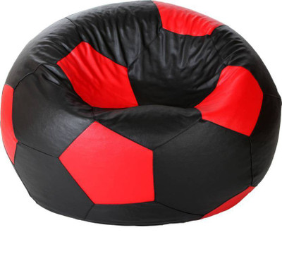 

Homez Decor XXXL Bean Bag Cover(Red)