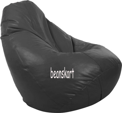 

Beanskart XL Bean Bag Cover (Without Beans)(Grey)