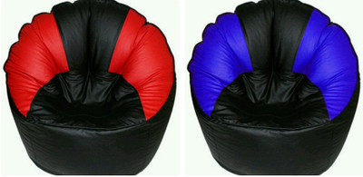 

BLUE FOX XXXL Bean Bag Cover (Without Beans)(Multicolor)
