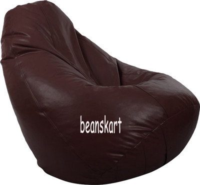 

Beanskart XL Bean Bag Cover (Without Beans)(Brown)