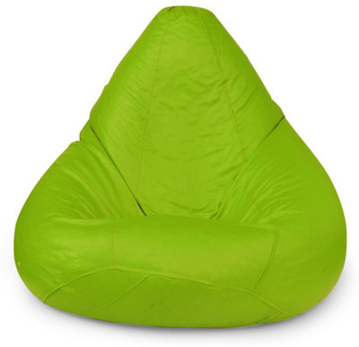 

Rooliums Large Bean Bag Cover (Without Beans)(Green)