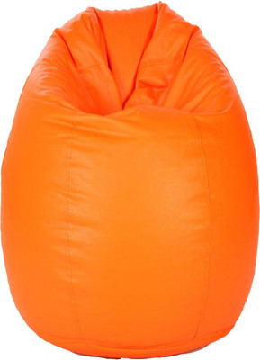 

Kainaat Fashion XL Bean Bag Cover (Without Beans)(Orange)