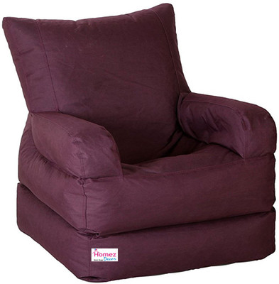 

Homez Decor XXXL Lounger Bean Bag Cover (Without Beans)(Multicolor)