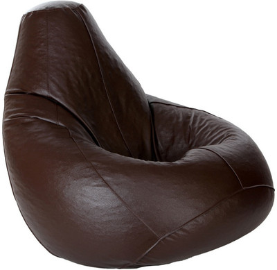 

Kainaat Fashion XXXL Bean Bag Cover (Without Beans)(Brown)
