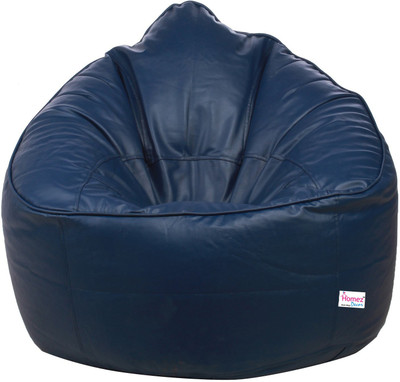 

Homez Decor XXXL Bean Bag Cover (Without Beans)(Blue)