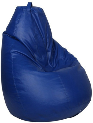

Rooliums Large Bean Bag Cover (Without Beans)(Blue)