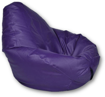 

Sudesh Handloom Large Bean Bag Cover (Without Beans)(Purple)