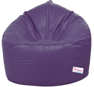

Homez Decor XXXL Bean Bag Cover (Without Beans)(Purple)