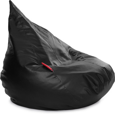 

Style Homez XXL Teardrop Bean Bag Cover (Without Beans)(Black)