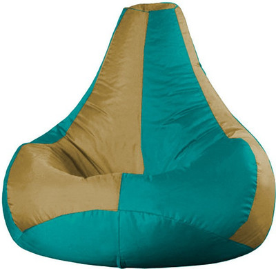 

Rest N Sleep XXXL Teardrop Bean Bag Cover (Without Beans)(Multicolor)