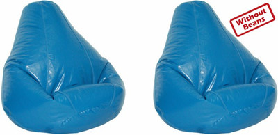 65% OFF on Fab Homez XXXL Teardrop Bean Bag Cover (Without Beans)(Blue) 65% OFF on Fab Homez XXXL Teardrop Bean Bag Cover (Without Beans)(Blue)