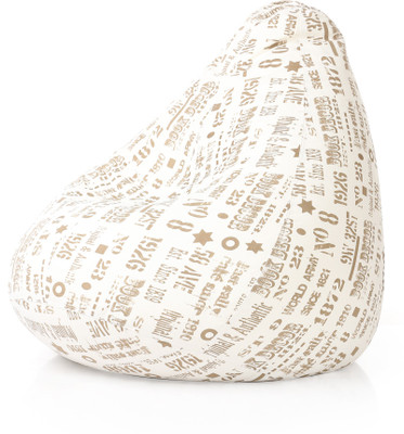 

Style Homez XXL Teardrop Bean Bag Cover (Without Beans)(Multicolor)