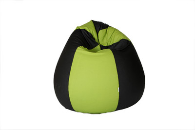 

Comfy Bean Bags XXXL Bean Bag Cover (Without Beans)(Green, Black)