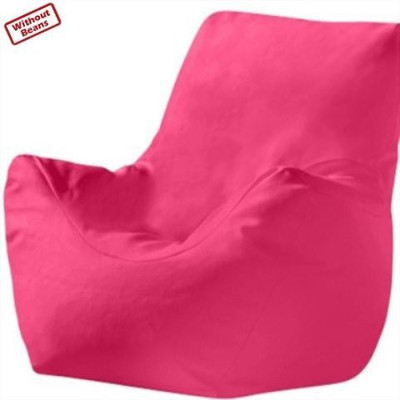 68% OFF on Bean Bag World XXXL Chair  (Without Beans)(Pink)