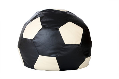 50% OFF on The Bean House XL Bean Bag Cover (Without Beans)(Black, White)